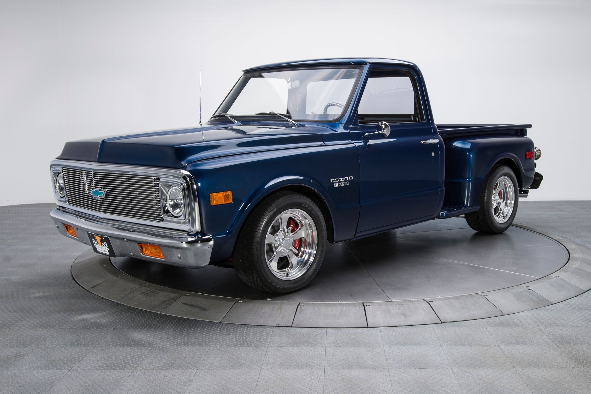Fully restored classic pickup truck after restoration